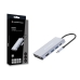 USB Centrmezgls Conceptronic 110519307101 Pelēks 100 W