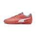 Chuteiras de Futebol de Salão Infantis Puma Truco II Active Branco Vermelho Infantil Unissexo