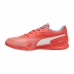 Chuteiras de Futebol de Salão para Adultos Puma Truco II Branco Vermelho Unissexo