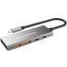 USB-keskitin Conceptronic HUBBIES15G Harmaa (1 osaa)