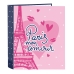 Ring binder Safta Paris 27 x 33 x 6 cm