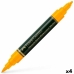 Felt-tip pens Faber-Castell Durer Yellow (4 Pieces) (4 Units)