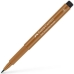 Tuschpennor Faber-Castell Pitt Artist Brun (10 antal)