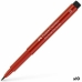 Feutres Faber-Castell Pitt Artist Rouge foncé (10 Unités)