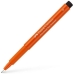 Markeerstiften Faber-Castell Pitt Artist Fineliner S Donker oranje (10 Stuks)