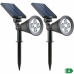 Solar-powered spotlight Lumisky 3760119732779 Adjustable 2-in-1 (2 Units)
