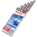 Marker pen/felt-tip pen Edding 751-54 Silver (10 Units)