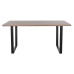 Dining Table Home ESPRIT Brown Black Iron MDF Wood 160 x 90 x 75 cm