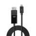 Cable USB-C LINDY 43341 1 m Negro (1 unidad)