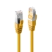 Câble RJ45 Catégorie 6 FTP Rigide LINDY 45986 Jaune 10 m 1 Unité