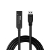 Cablu USB LINDY 43376 Negru 10 m (1 Unități)