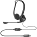 Hoofdtelefoon met Hoofdband Logitech 981-000100 Zwart