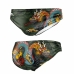 Men's Briefs Turbo Comic-Dragon Black Dark green