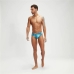 Heren Slips Speedo Allover Digital Zwart