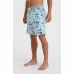 Herren Badehose O'Neill Hyperfreak Mysto Scallop 19'' Blau