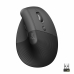 Wireless Mouse Logitech Lift Black Graphite Monochrome