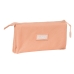 Bolsa Escolar Safta Peach 22 x 12 x 3 cm