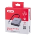 Switch HDMI Unitek V1404B Gris 15 cm