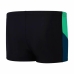 Calções de Banho Boxer para Meninos Speedo Dive Aquashort Preto