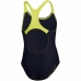 Costum de Baie Fete Speedo Medley Logo Medalist Negru