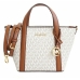 Damen Handtasche Michael Kors PRATT VANILLA Grau 18 x 18 x 10 cm