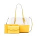 Borsa Donna Michael Kors CHARLOTE Giallo 27 x 34 x 11 cm