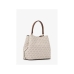 Damen Handtasche Michael Kors PRATT-VANILLA Grau 18 x 18 x 10 cm