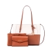 Bolsa Mulher Michael Kors CHARLOTE Castanho 27 x 34 x 11 cm