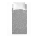 Bovenblad Popcorn Love Dots 160 x 270 cm (Bed van 80/90)