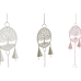 Decoração Suspensa DKD Home Decor Árvore Branco (4 Unidades)