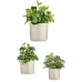 Blumentopfset Zylinder Ø 14 cm Ø 22 cm Ø 17 cm Casual 3 Stücke (3 Stücke)