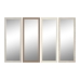 Wall mirror Home ESPRIT (4 Units)