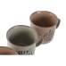 Set di 4 Tazze Mug Home ESPRIT Multicolore Gres