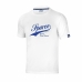 Heren-T-Shirt met Korte Mouwen Sparco Vintage L Wit