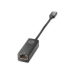 Adaptador USB C para Rede RJ45 HP V7W66AA#AC3 Preto