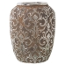 Vaso Alexandra House Living Argentato Ceramica Finitura invecchiata 27 x 27 x 36 cm