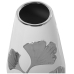 Vaso Alexandra House Living Branco Prateado Cerâmica Bloemen 17 x 16 x 32 cm