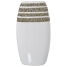 Vase Alexandra House Living Hvid Keramik 13 x 18 x 33 cm