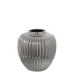 Vase Alexandra House Living Silberfarben aus Keramik 21 x 21 x 22 cm