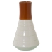 Vaso Alexandra House Living Crema Terracotta Ceramica 18 x 18 x 33 cm