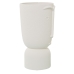 Vase Alexandra House Living Ecru Ceramic Face 16 x 16 x 27 cm