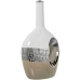 Vase Alexandra House Living Hvid Beige Sølvfarvet Keramik 11 x 17 x 28 cm