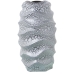 Vase Alexandra House Living Grey Silver Ceramic Crackled 22 x 22 x 39 cm