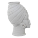 Vase Alexandra House Living White Ceramic African Woman 18 x 18 x 29 cm