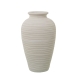 Vase Alexandra House Living Hvit Keramikk 20 x 20 x 36 cm