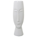 Vaso Alexandra House Living Branco Cerâmica Brilhante Face 16 x 15 x 47 cm