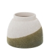 Vase Alexandra House Living Grøn Beige Keramik 18 x 17 x 16 cm