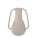 Vaso Alexandra House Living Beige Ceramica 14 x 14 x 24 cm Con manici