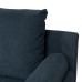 Dreisitzer-Sofa Blau Holz 216 x 86 x 90 cm