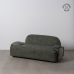 Sofa Grøn Træ Foam 180 x 92 x 70 cm